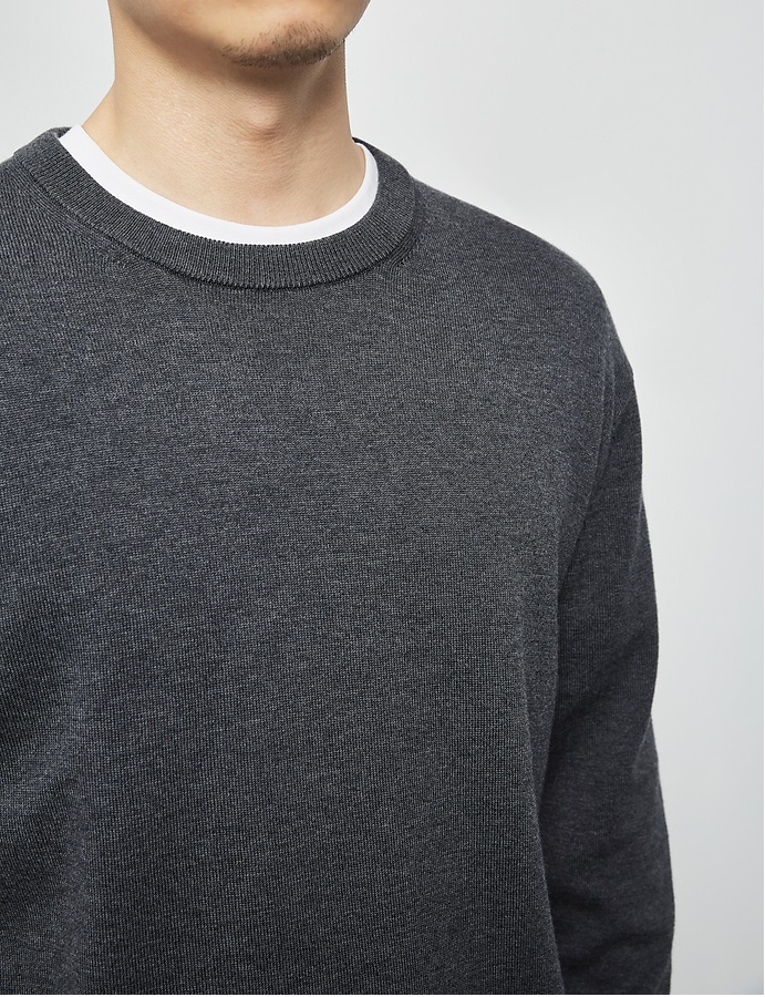 Grey Classic long sleeve top